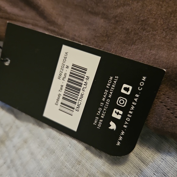 NWT Ryderwear tank - Picture 3 of 4